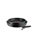 TEFAL | Frypan set | L7649253 Ingenio Ultimate | Frying | Diameter 24/28 cm | Suitable for induction hob | Removable handle | Black