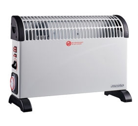 Mesko | Convector Heater with Timer and Turbo Fan | MS 7741w | Convection Heater | 2000 W | Number of power levels 3 | White