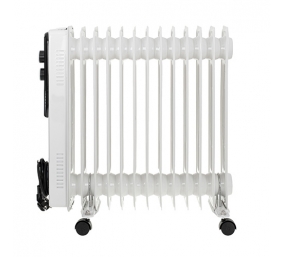 Adler | Oil-Filled Radiator | AD 7818 | Oil Filled Radiator | 2500 W | Number of power levels 3 | White