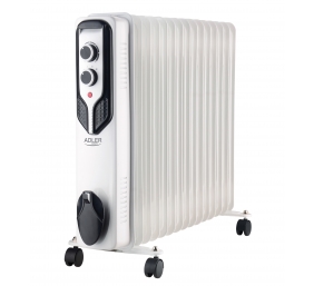 Adler Oil-Filled Radiator AD 7819	 Oil Filled Radiator 2500 W Number of power levels 3 White