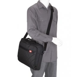 Case Logic | DLC117 | Casual Laptop Bag | Fits up to size 17 " | Laptop Bag | Black | Shoulder strap