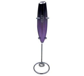 Adler | Milk frother with a stand | AD 4499 | Milk frother | Black/Purple