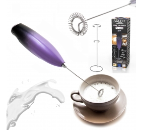 Adler | Milk frother with a stand | AD 4499 | Milk frother | Black/Purple