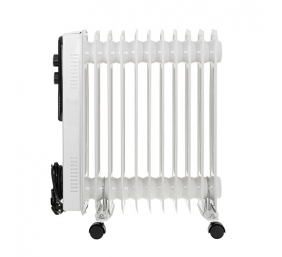 Adler | Oil-Filled Radiator | AD 7817 | Oil Filled Radiator | 2500 W | Number of power levels 3 | White