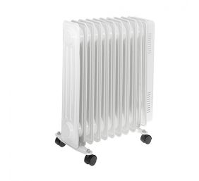 Adler | Oil-Filled Radiator | AD 7817 | Oil Filled Radiator | 2500 W | Number of power levels 3 | White