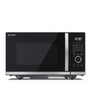 Sharp | Microwave Oven with Grill and Convection | YC-QC254AE-B | Free standing | 25 L | 900 W | Convection | Grill | Black