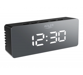 Adler | Alarm Clock | AD 1189B | Alarm function | Black