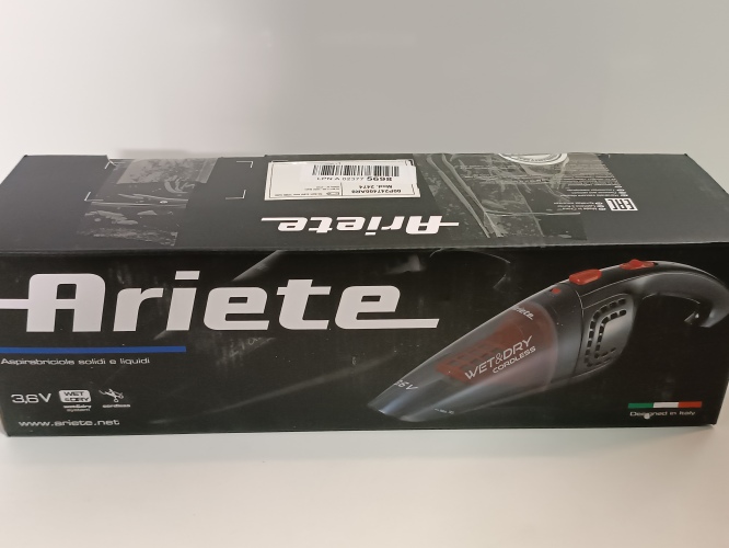 Ariete 2474 Wet & Dry Cordless Aspirabriciole