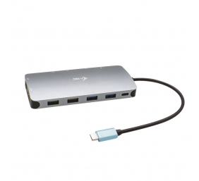 I-TEC USB-C Metal Nano Dock 3xDisplay+PD