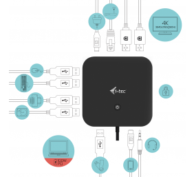 I-TEC USB-C Dual Display Docking Station