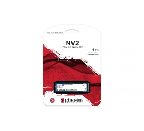 Kingston | SSD | NV2 | 1000 GB | SSD form factor M.2 2280 | Solid-state drive interface PCIe 4.0 x4 NVMe | Read speed 3500 MB/s | Write speed 2100 MB/s