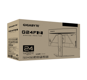 Gigabyte | Gaming Monitor | G24F 2 | 24 " | IPS | FHD | 16:9 | 165 Hz | 1 ms | 1920 x 1080 | 300 cd/m² | HDMI ports quantity 2 | Black