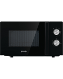 Gorenje | Microwave Oven | MO20E2BH | Free standing | 20 L | 800 W | Grill | Black