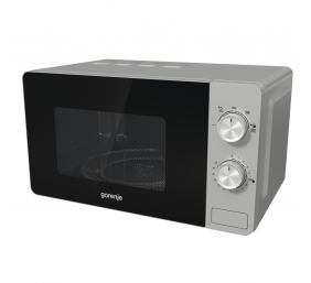 Gorenje | Microwave Oven | MO20E1S | Free standing | 20 L | 800 W | Silver