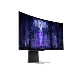 Samsung | Curved Monitor | LS34BG850SUXEN | 34 " | LED | WQHD | 21:9 | 175 Hz | 0.1 ms | 3440 x 1440 | 200 cd/m² | Silver