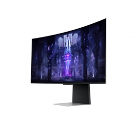 Samsung | Curved Monitor | LS34BG850SUXEN | 34 " | LED | WQHD | 21:9 | 175 Hz | 0.1 ms | 3440 x 1440 | 200 cd/m² | Silver