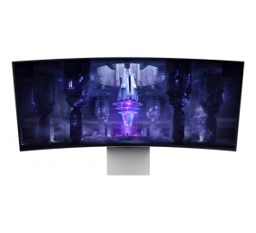 Samsung | Curved Monitor | LS34BG850SUXEN | 34 " | LED | WQHD | 21:9 | 175 Hz | 0.1 ms | 3440 x 1440 | 200 cd/m² | Silver