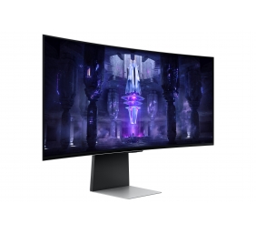 Samsung | Curved Monitor | LS34BG850SUXEN | 34 " | LED | WQHD | 21:9 | 175 Hz | 0.1 ms | 3440 x 1440 | 200 cd/m² | Silver