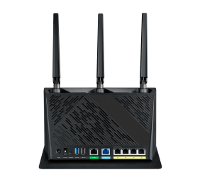 Dual Band WiFi 6 Gaming Router | RT-AX86U Pro | 802.11ax | 4804+861 Mbit/s | 10/100/1000 Mbit/s | Ethernet LAN (RJ-45) ports 5 | Mesh Support Yes | MU-MiMO Yes | No mobile broadband | Antenna type 3xExternal and 1xInternal