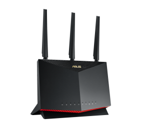 Dual Band WiFi 6 Gaming Router | RT-AX86U Pro | 802.11ax | 4804+861 Mbit/s | 10/100/1000 Mbit/s | Ethernet LAN (RJ-45) ports 5 | Mesh Support Yes | MU-MiMO Yes | No mobile broadband | Antenna type 3xExternal and 1xInternal