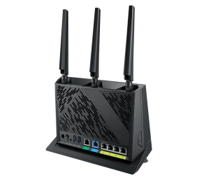 Dual Band WiFi 6 Gaming Router | RT-AX86U Pro | 802.11ax | 4804+861 Mbit/s | 10/100/1000 Mbit/s | Ethernet LAN (RJ-45) ports 5 | Mesh Support Yes | MU-MiMO Yes | No mobile broadband | Antenna type 3xExternal and 1xInternal