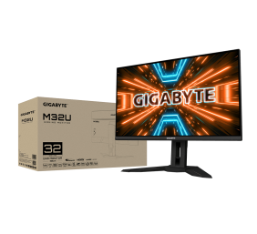 Gigabyte | Arm Edition Gaming Monitor | M32U AE-EK | 32 " | IPS | UHD | 16:9 | 144 Hz | 1 ms | 3840 x 2160 | 350 cd/m² | HDMI ports quantity 2 | Black