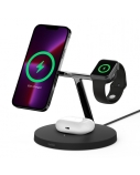 Belkin | Pro MagSafe 3in1 Wireless Charging Stand + AC Power Adapter | BOOST CHARGE