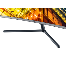 Samsung | Curved Monitor | LU32R590CWPXEN | 32 " | VA | UHD | 16:9 | 60 Hz | 4 ms | 3840 x 2160 | 250 cd/m² | HDMI ports quantity 1 | Black