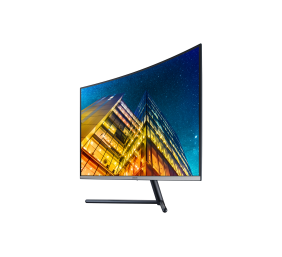 Samsung | Curved Monitor | LU32R590CWPXEN | 32 " | VA | UHD | 16:9 | 60 Hz | 4 ms | 3840 x 2160 | 250 cd/m² | HDMI ports quantity 1 | Black