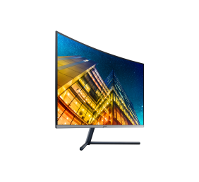 Samsung | Curved Monitor | LU32R590CWPXEN | 32 " | VA | UHD | 16:9 | 60 Hz | 4 ms | 3840 x 2160 | 250 cd/m² | HDMI ports quantity 1 | Black