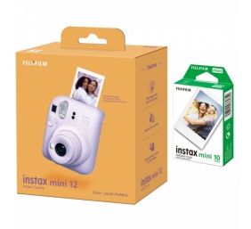 Fujifilm | Instax Mini 12 Camera + Instax Mini Glossy (10pl) | Lilac Purple | 800