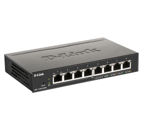 D-Link | 8-Port Gigabit PoE Smart Managed Switch | DGS-1100-08PV2 | Web managed | Desktop | Power supply type External