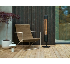 Mill | Outdoor Heater | OH2000ULGPFLOOR | Patio heater | 2000 W | Black | IP65