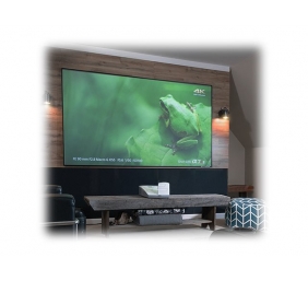 Fixed Frame Projection Screen | AR120H-CLR3 | Diagonal 120 " | 16:9 | Black