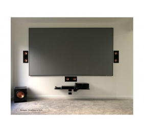 Fixed Frame Projection Screen | AR120H-CLR3 | Diagonal 120 " | 16:9 | Black