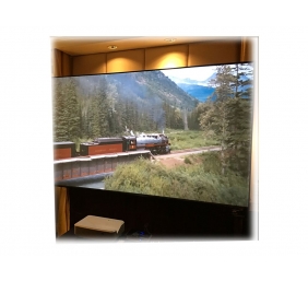 Fixed Frame Projection Screen | AR120H-CLR3 | Diagonal 120 " | 16:9 | Black