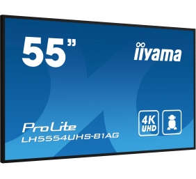 55" 4K UHD Professional Digital Signage 24/7 display featuring Android OS, FailOver and Intel® SDM slot