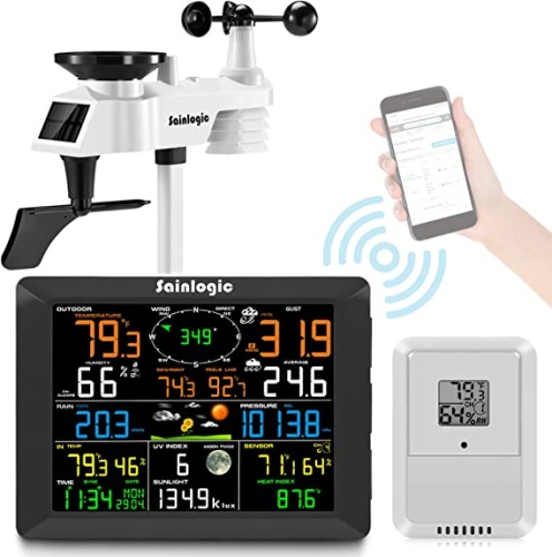 Wireless weather station SLIM TOUCH