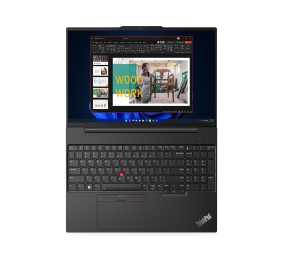 Lenovo | ThinkPad E16 | Black | 16 " | IPS | WUXGA | 1920 x 1200 | Anti-glare | Intel Core i7 | i7-1355U | 16 GB | DDR4-3200 | SSD 512 GB | Intel Iris Xe Graphics | Windows 11 Pro | 802.11ax | Bluetooth version 5.1 | Keyboard language English | Keyboard b