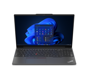 Lenovo | ThinkPad E16 | Black | 16 " | IPS | WUXGA | 1920 x 1200 | Anti-glare | Intel Core i7 | i7-1355U | 16 GB | DDR4-3200 | SSD 512 GB | Intel Iris Xe Graphics | Windows 11 Pro | 802.11ax | Bluetooth version 5.1 | Keyboard language English | Keyboard b