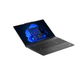 Lenovo | ThinkPad E16 | Black | 16 " | IPS | WUXGA | 1920 x 1200 | Anti-glare | Intel Core i7 | i7-1355U | 16 GB | DDR4-3200 | SSD 512 GB | Intel Iris Xe Graphics | Windows 11 Pro | 802.11ax | Bluetooth version 5.1 | Keyboard language English | Keyboard b