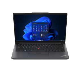 Lenovo | ThinkPad E14 | Black | 14 " | IPS | WUXGA | 1920 x 1200 | Anti-glare | Intel Core i5 | i5-1335U | 16 GB | DDR4-3200 | Solid-state drive capacity 256 GB | Intel Iris Xe Graphics | Windows 11 Pro | 802.11ax | Bluetooth version 5.1 | Keyboard langua