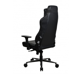 Arozzi Frame material: Metal; Wheel base: Aluminium; Upholstery: Soft PU | Gaming Chairs | Vernazza SoftPU | Pure Black