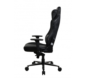 Arozzi Frame material: Metal; Wheel base: Aluminium; Upholstery: Soft PU | Gaming Chairs | Vernazza SoftPU | Pure Black