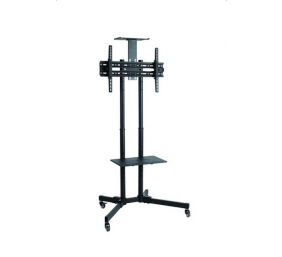 Sunne | Floor stand | S112 multifunctional Mobile TV cart | Tilt | 37-70 " | Black