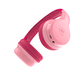 Motorola | Kids Headphones | Moto JR300 | Over-Ear Over-Ear | Bluetooth | Built-in microphone | Bluetooth | Pink | Wireless