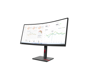 Lenovo | ThinkVision | T34w-30 | 34 " | VA | 21:9 | 60 Hz | 4 ms | 3440 x 1440 | 350 cd/m² | HDMI ports quantity 1 | Black | Warranty 36 month(s)