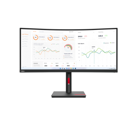 Lenovo | ThinkVision | T34w-30 | 34 " | VA | 21:9 | 60 Hz | 4 ms | 3440 x 1440 | 350 cd/m² | HDMI ports quantity 1 | Black | Warranty 36 month(s)