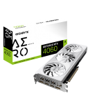 Gigabyte | GV-N4060AERO OC-8GD 1.0 | NVIDIA | 8 GB | GeForce RTX 4060 | GDDR6 | HDMI ports quantity 2 | PCI-E 4.0 | Memory clock speed 21000 MHz