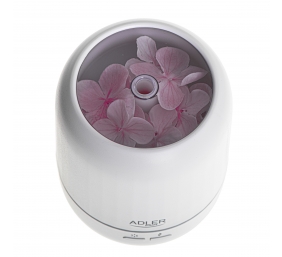 Adler | Ultrasonic aroma diffuser 3in1 | AD 7968 | Ultrasonic | Suitable for rooms up to 25 m² | White